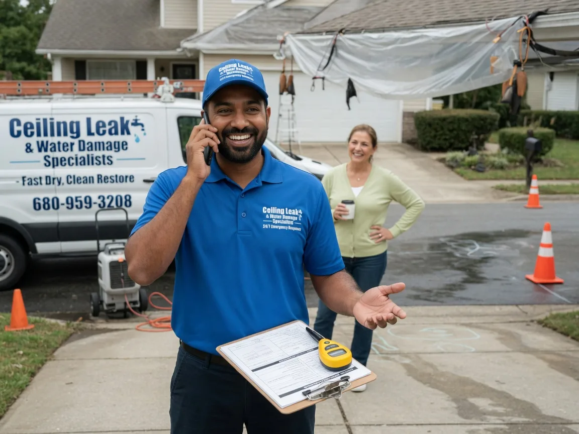 Ceiling Leak Cleanup Palmyra, NJ FAQs